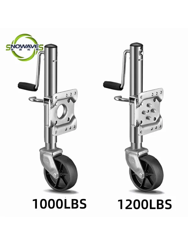 square trailer jack